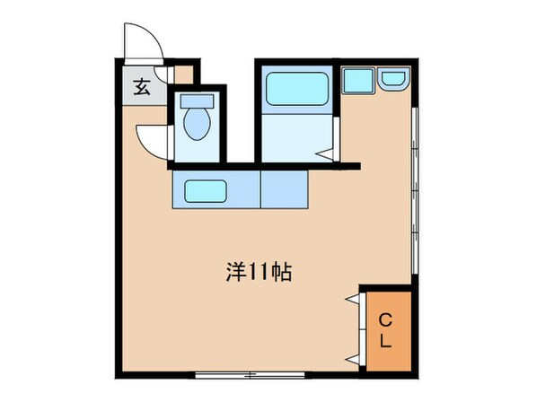 エースビルの物件間取画像